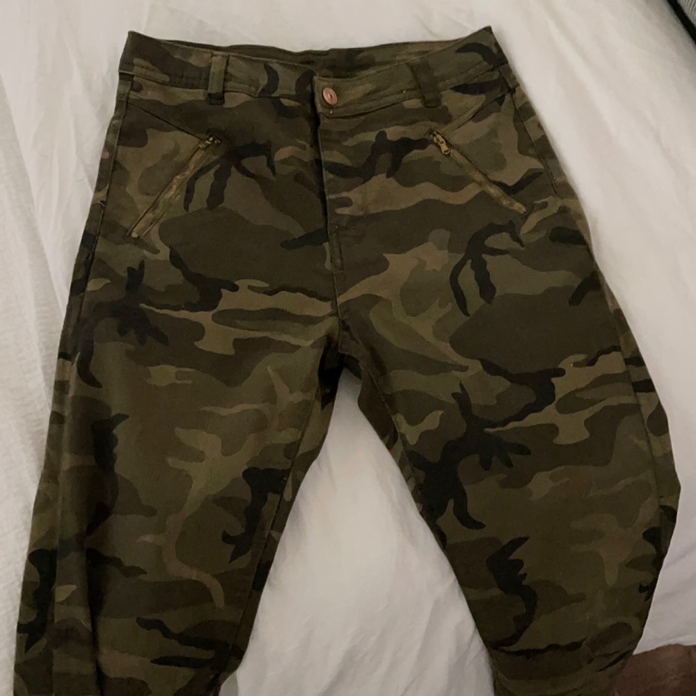 Zara cargo skinny jeans